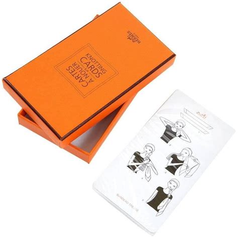 hermes scarf cards for sale